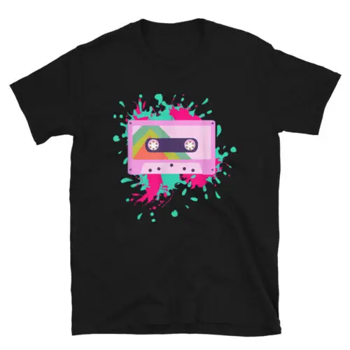 Retro 80s 90s Cassette Tape Design Unisex T-Shirt