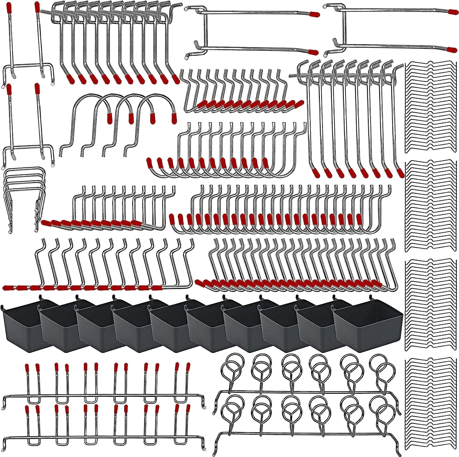 panneau-perfore-en-metal-228-pieces-crochets-chevilles-panneau-evaluwihammkit-serrures-garage-travail-magasin-stockage-confrontations