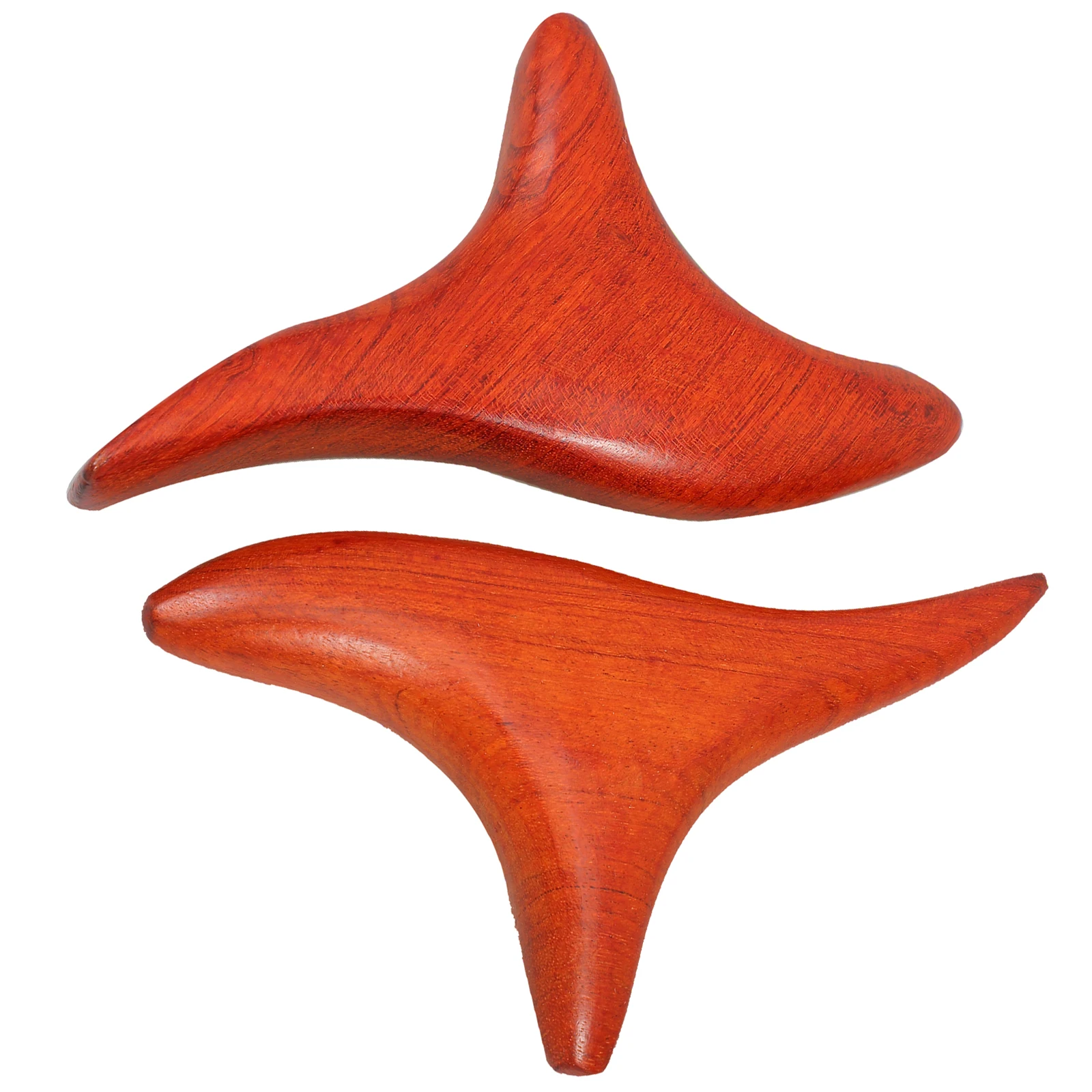 2Pcs Wood Massage Rod Body Massager for Muscle Tension Relief Trigger Point Acupuncture Point Massaging Stick Pain Fatigue