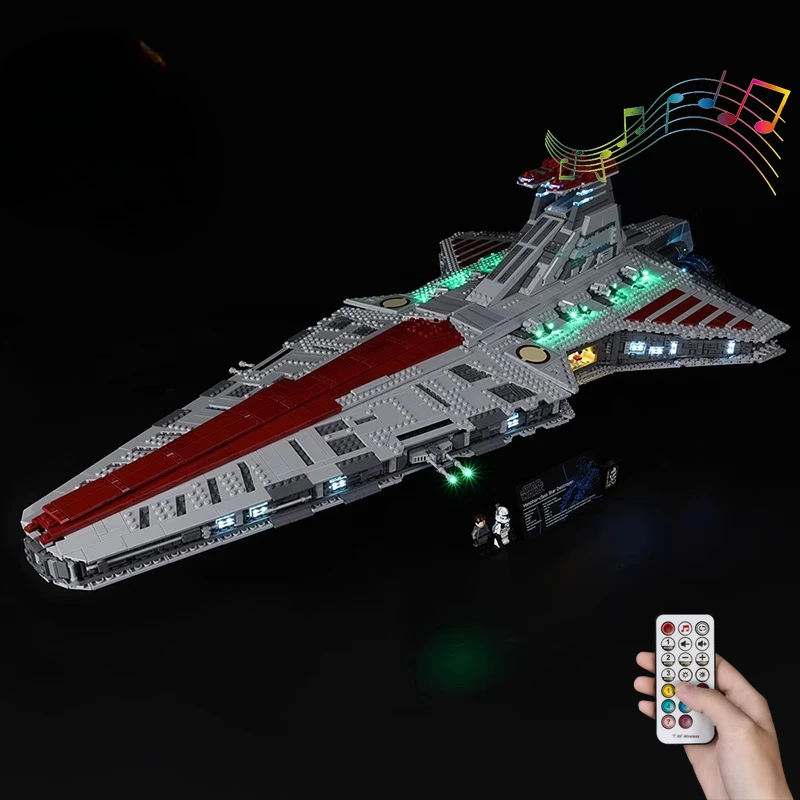 

Комплект светодиодного освещения подходит для LEGO Venator Class Republic Attack Cruiser 75367, подарок освещения (без строительных блоков)