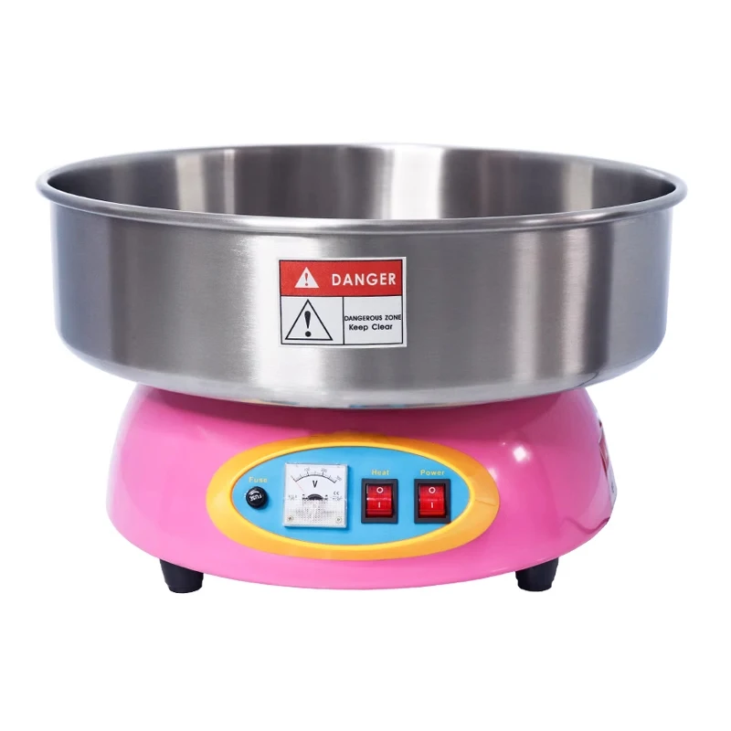MF09 Electric Commercial Cotton Candy Machine Small Automatic Wire Drawing Fancy Candy Floss Equipment