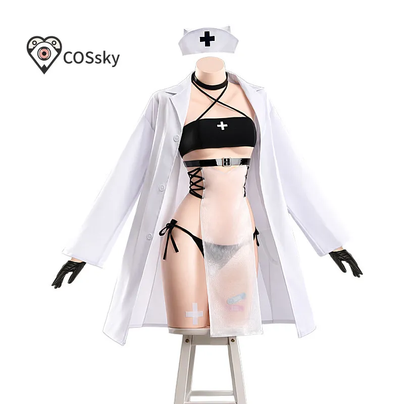 Game Blue Archive Ryūge Kisaki Cosplay Costume Uniform Halloween Party for Women Men Carnival Props New sexy dress uniform view 5