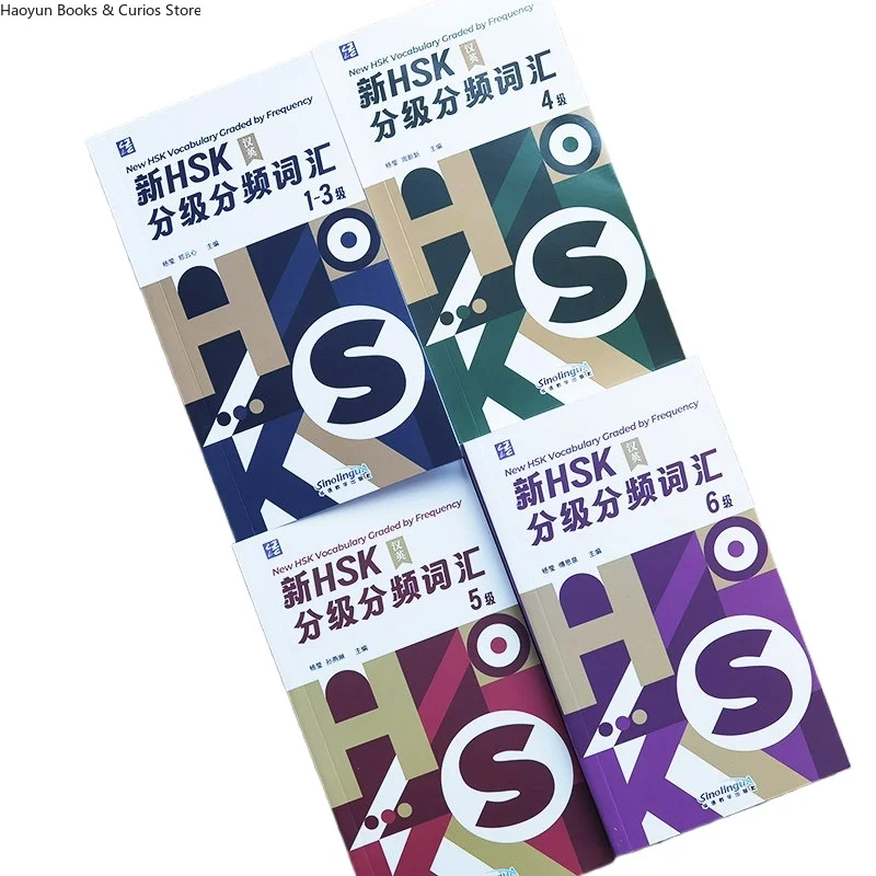 New HSK Graded &Frequency-Based Vocabulary 1-6、(English Definitions + Pinyin + Example Sentences)、HSK Syllabus Vocabulary