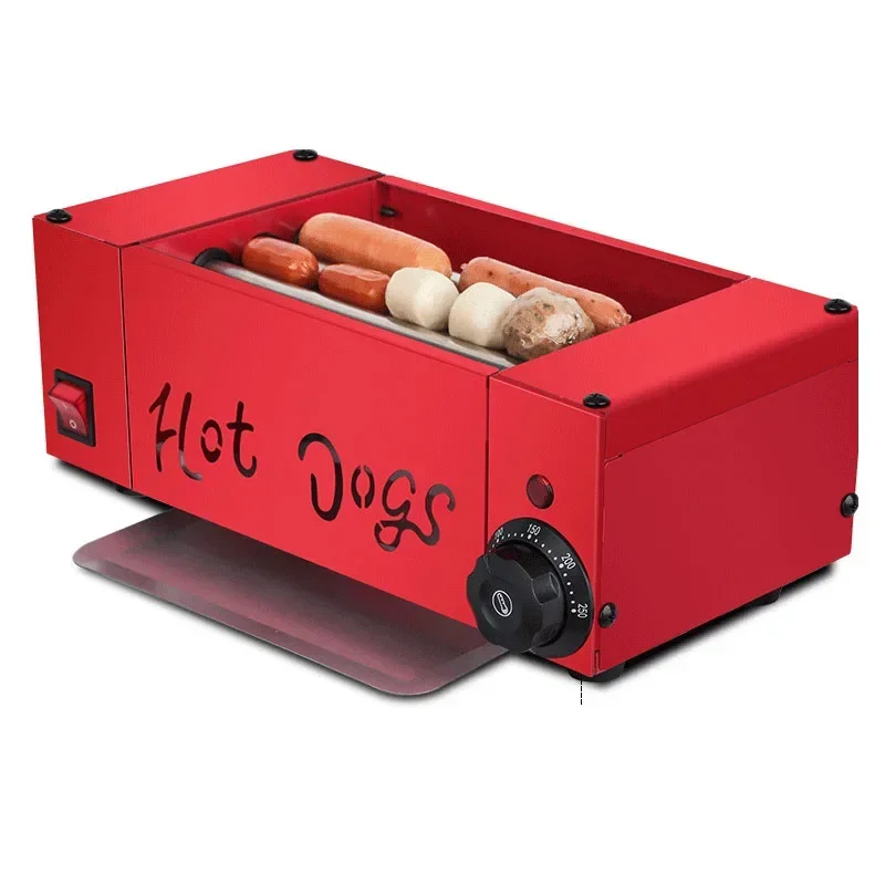 220V Sausage Machine/Hotdog Maker Hot Dog Roller Sausage heating machine Barbecue Machine Electric Sausage Maker Machine