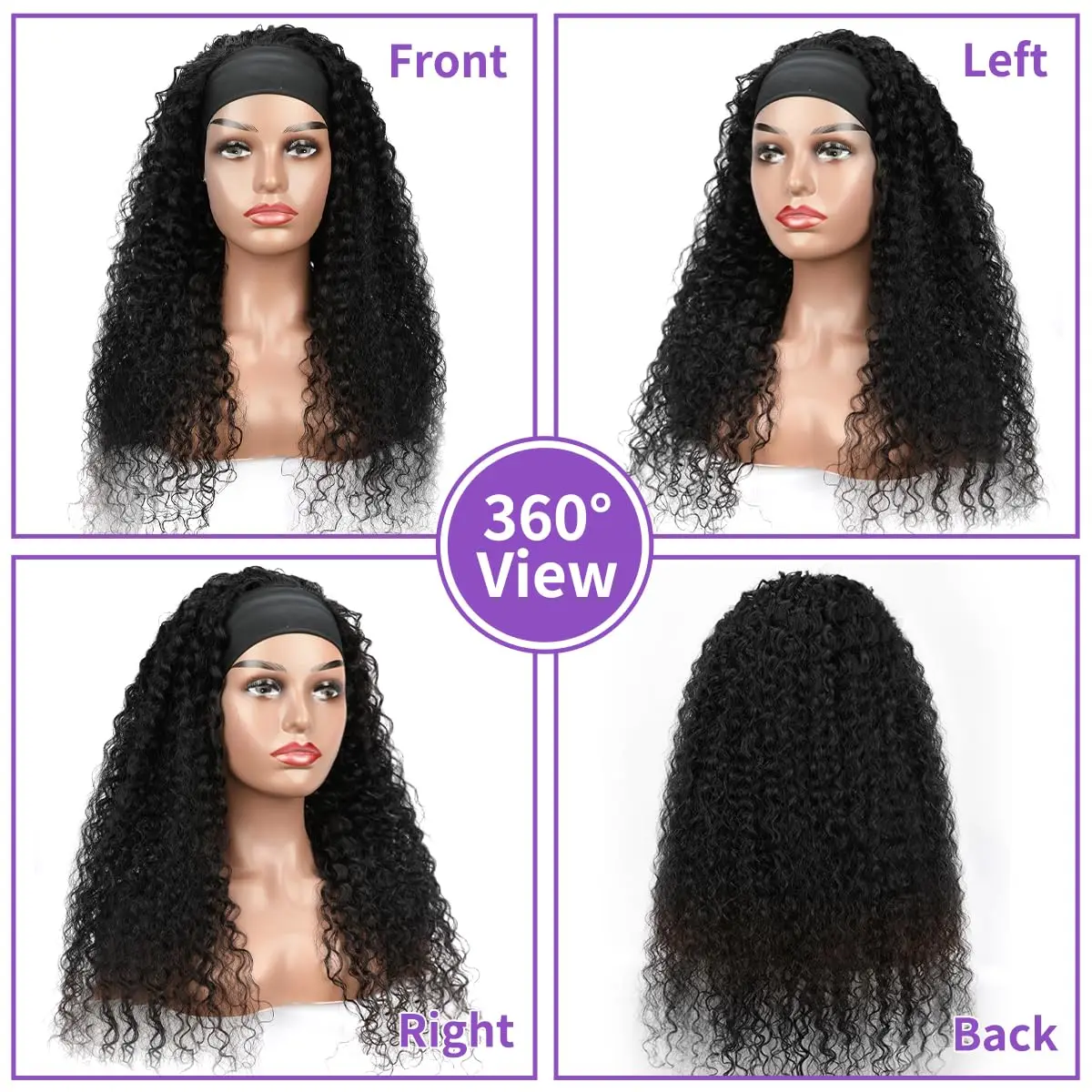 Thumbnail 2 - #68 Best Human Hair Headband Wigs to Buy In 2026