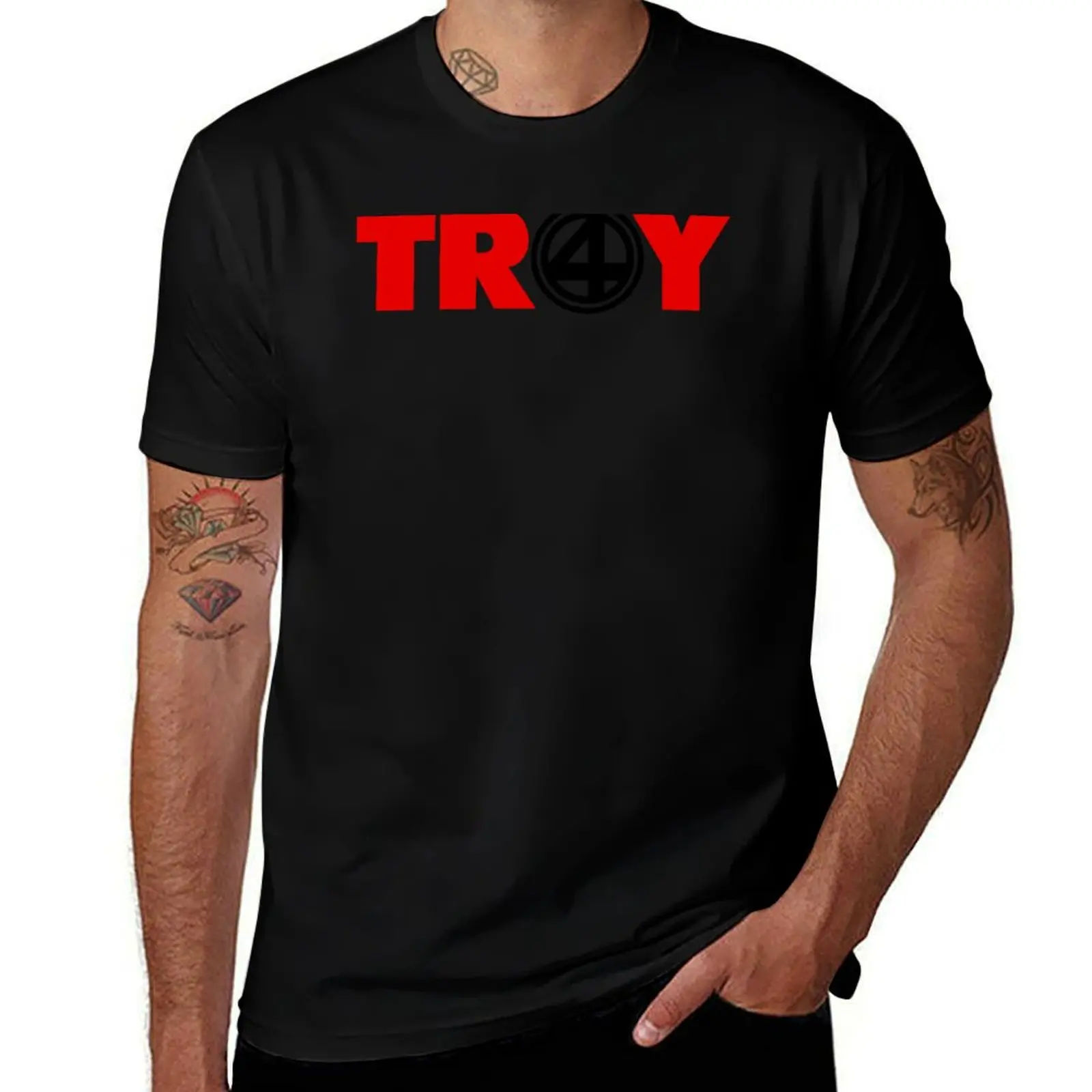 DIE FANTASTISCHEN VIER BAND T-Shirt Daily Work Short Sleeve Top T-Shirt