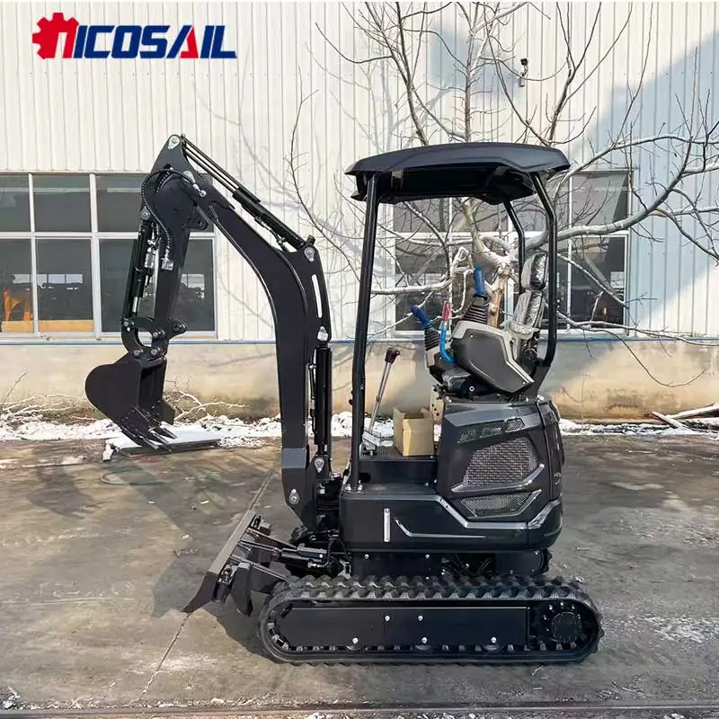 Mini Crawler Excavator High Performance EPA Compliant for Farm Construction Landscaping Compact Excavator Machine