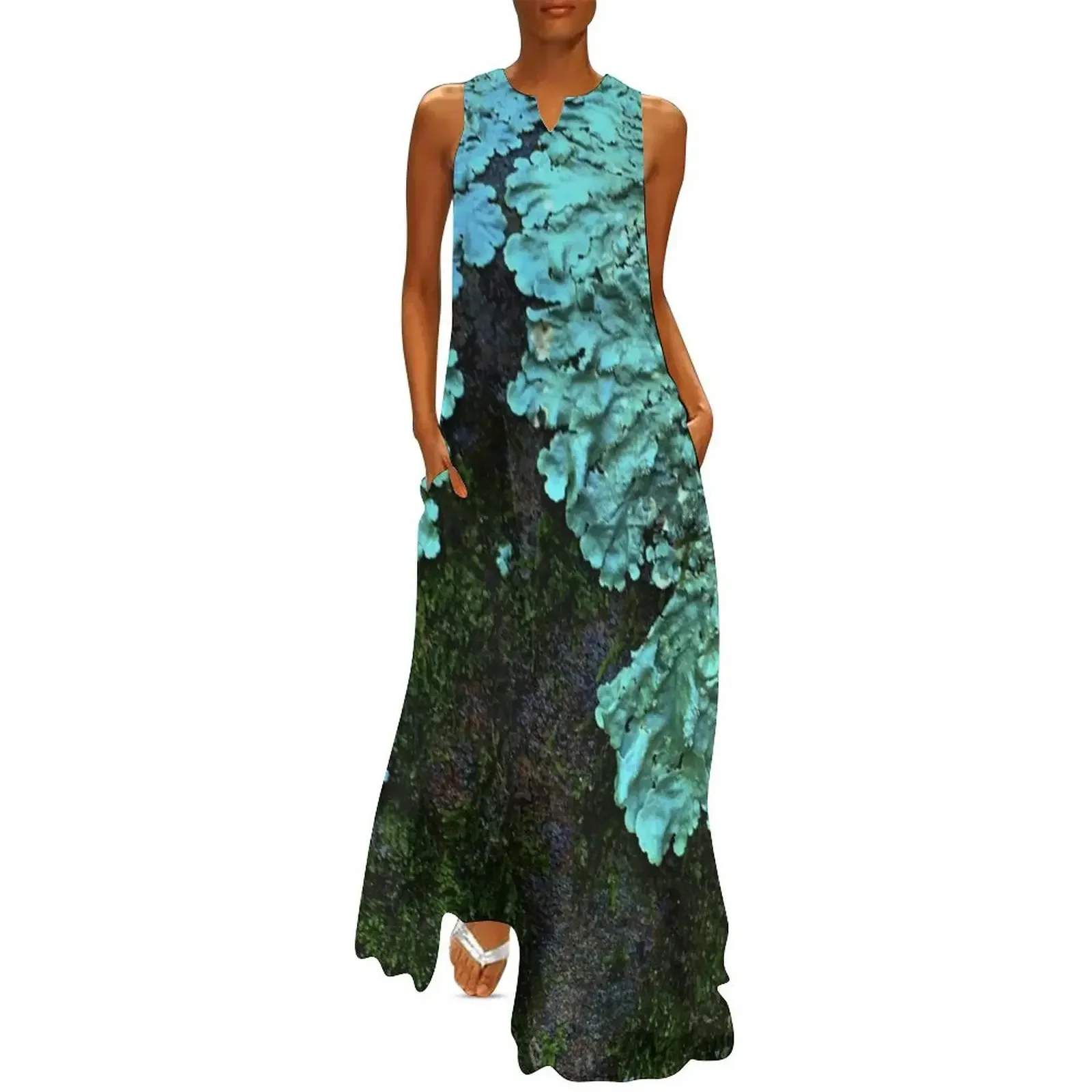 

Shield Lichens Long Dress women's evening dresses fairy dress long dress women summer