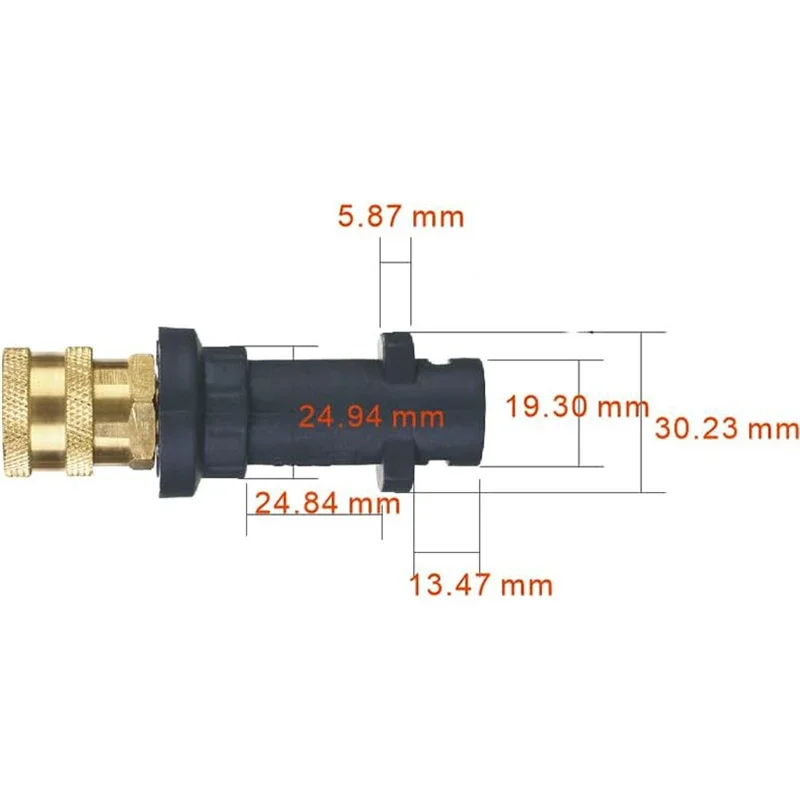 Kärcher K2-K7 Adapter Set - 1/4