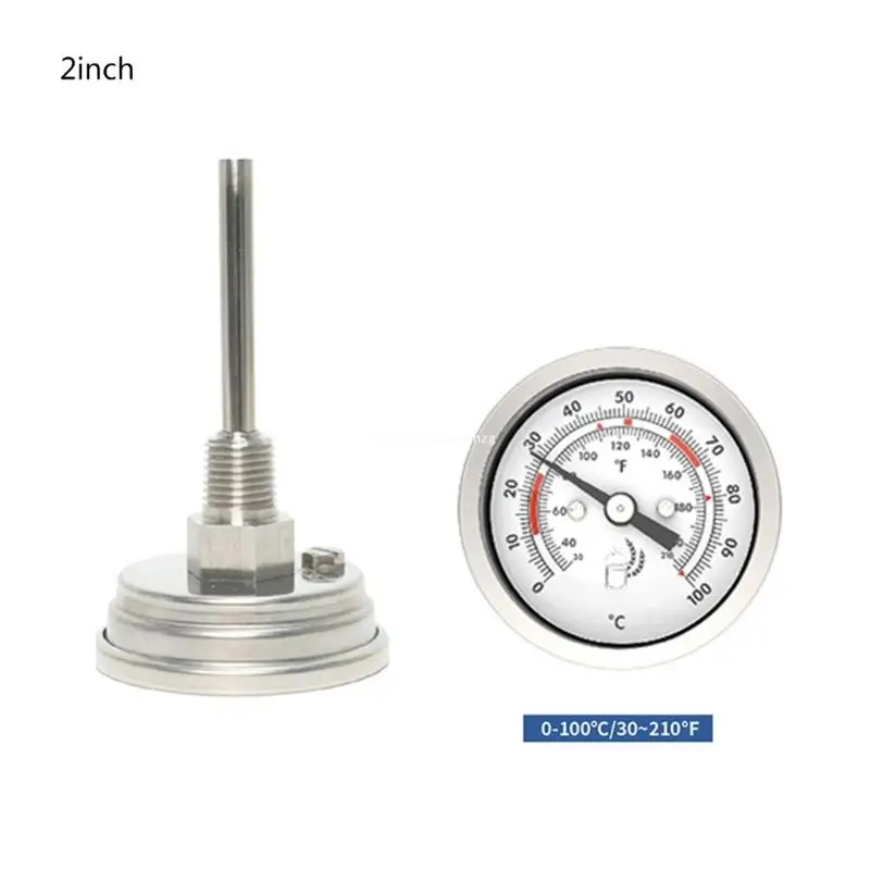 Double Scale Thermometers For Homebrewing Beer Winemaking 20℃-120℃ Handmade Tool Dropship