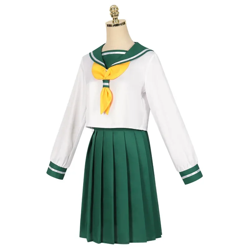 

aaa12 3Hiiragi Utena Minakami Sayo Tenkawa Kaoruko Cosplay Anime Gushing Over Magical Girls Araga Kiwi Costume Wig JK School Uni