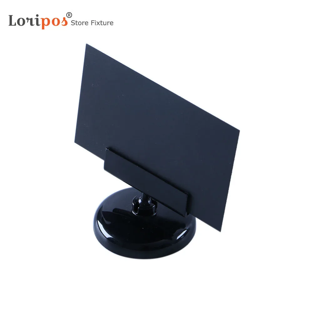 90x54mm Liquid Chalk Sign Board Black Plate Sheet Price Tag Display Card Set Fruit Name Tags With Clip | Loripos