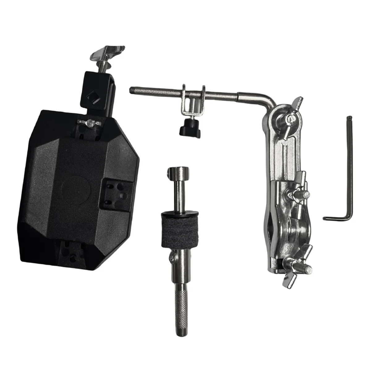 

Highly Recommended.Metal Cymbal Stand Portable Drum Extension Clamps Holder Style 1