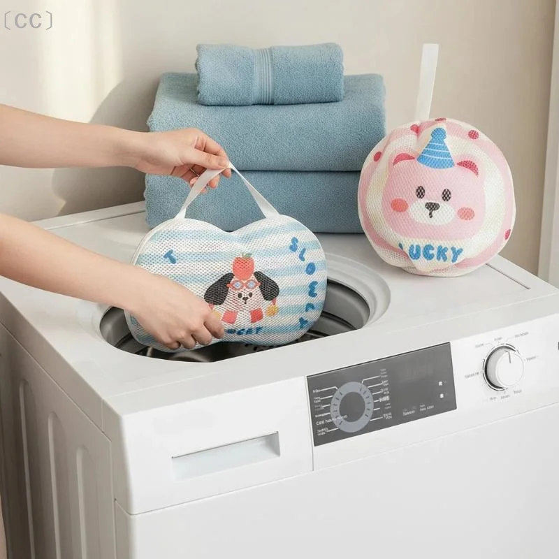 〔CC〕Fine Mesh Bra Washing Bag Anti-Deformation Laundry Protector Pouch for Delicate Lingerie Underwear Home Regular Laundry Use