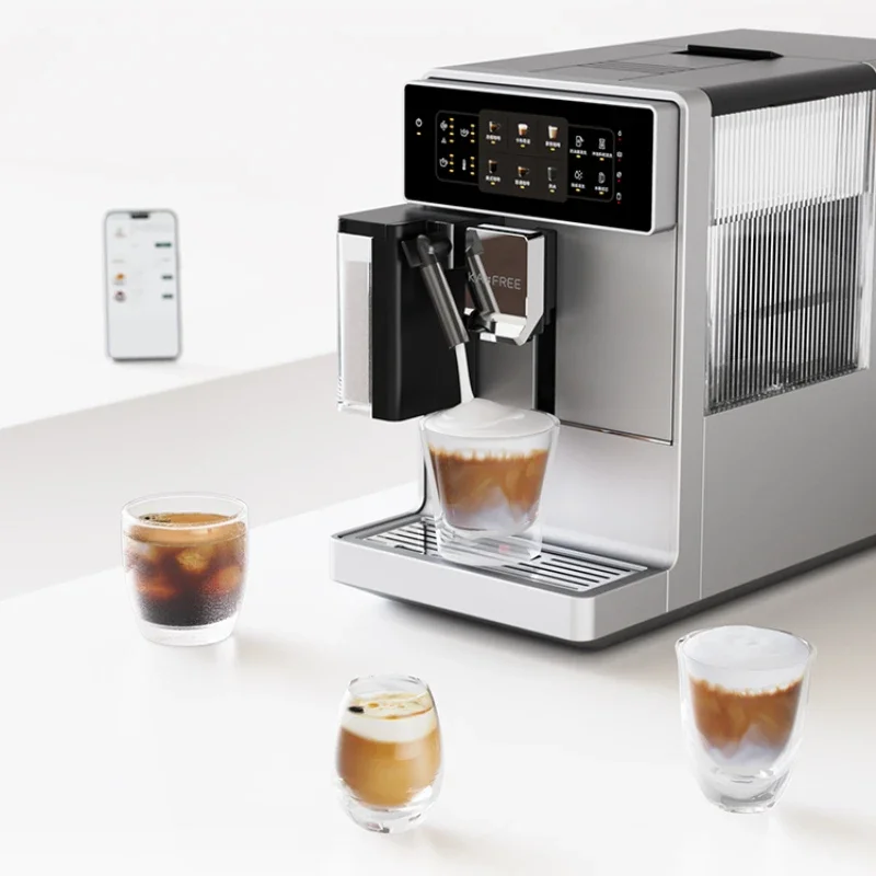 Coffee Free Auto Coffee Machine Home Office Italian Small Grinding Integrated One-Click Latte Hot Love Cafetera Kahve Makineleri