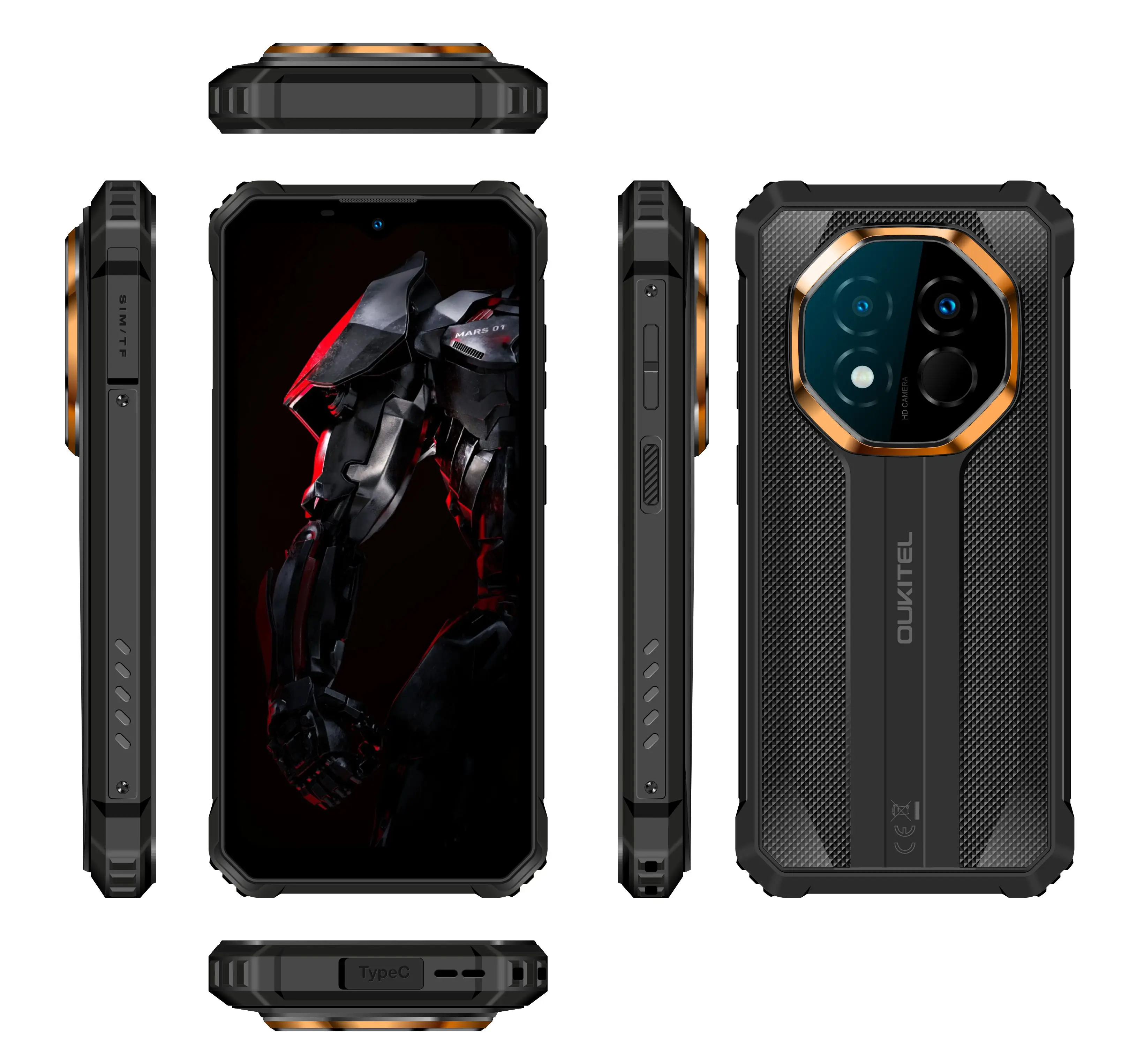 Oukitel G7 Rugged Smartphone 24GB (8+16) RAM 256GB ROM Android 16
