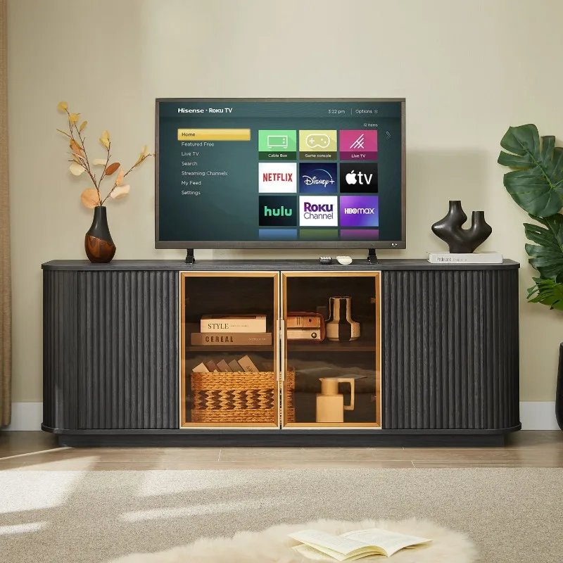 64-Inch Wavy Tv Cab…