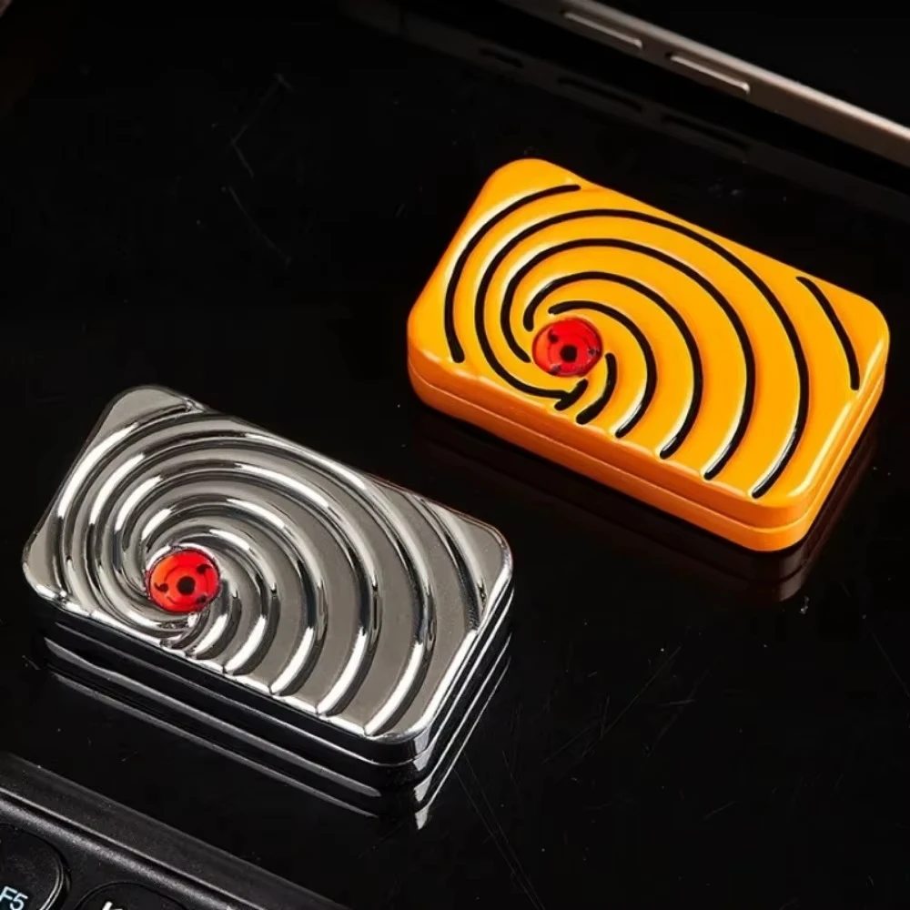 1 Piece Of Electronic Fingertip Gyroscope Sliding Metal Decompression Toy For Adults, Decompression Magnetic Suction Infinite Pu