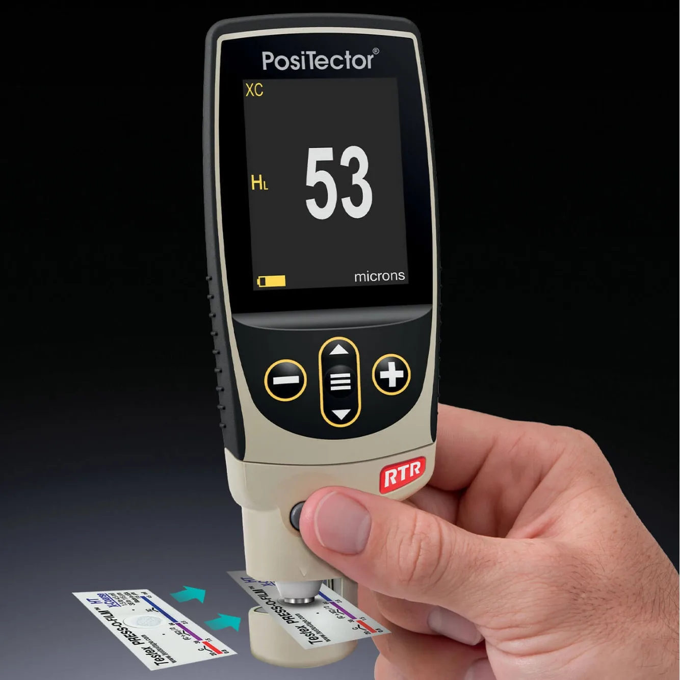 US DeFelsko PosiTector RTR H Rubbing Type Roughometer