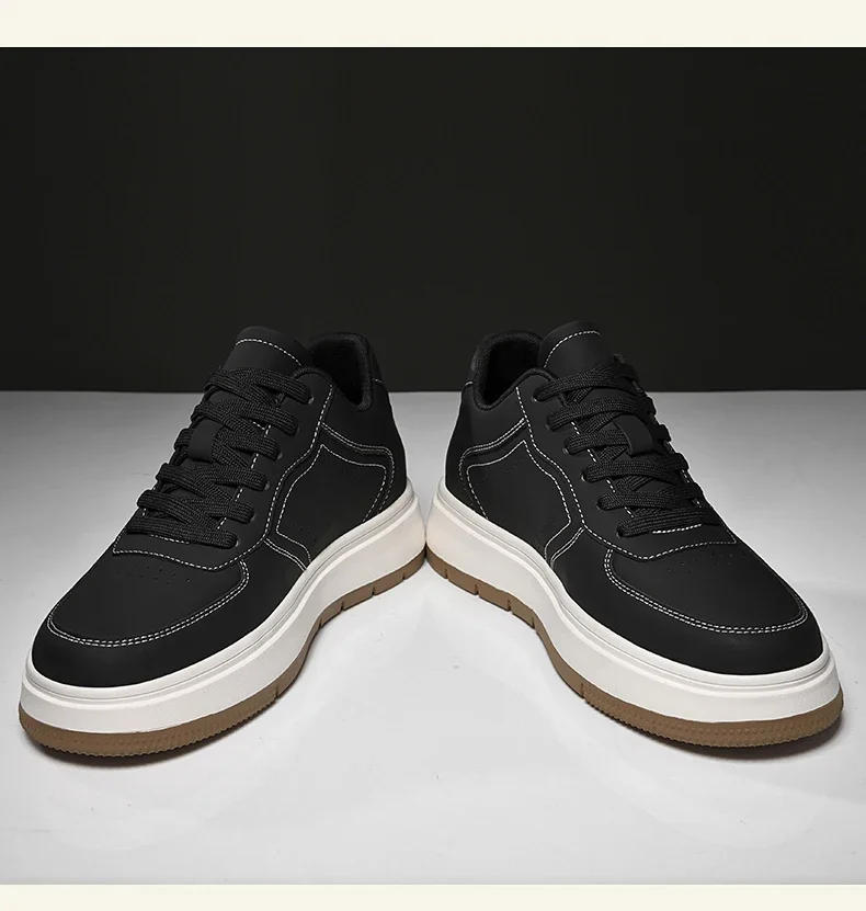 Neue Schuhe zur Höhenerhöhung für Herren: 10CM-8CM-6CM Unsichtbare Sport-Schuhe zur Höhenerhöhung, Weiße Sportschuhe, Große Größen 37-44 – Detail 32