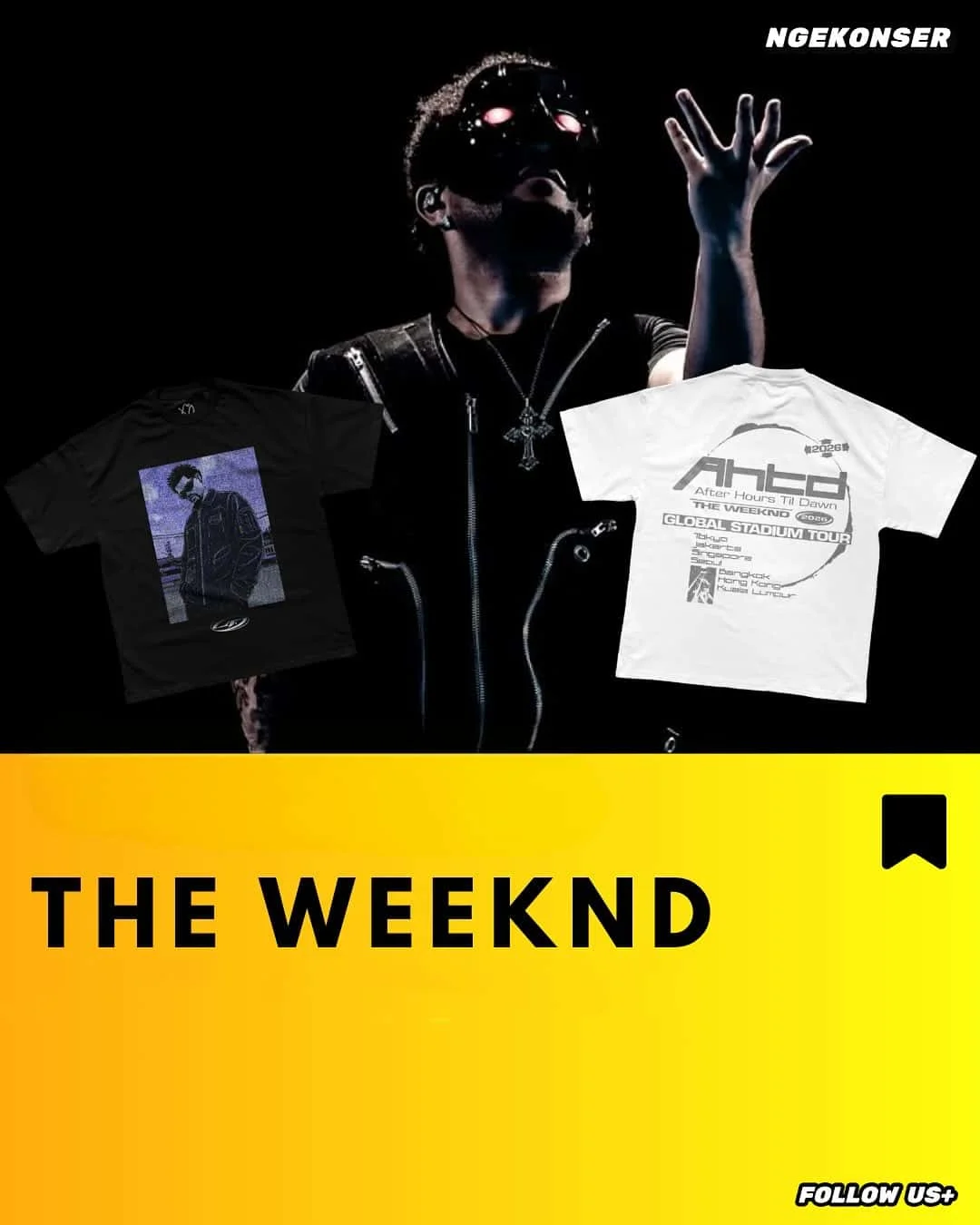 The Weeknd After Hours Til Dawn World Tour Shirt