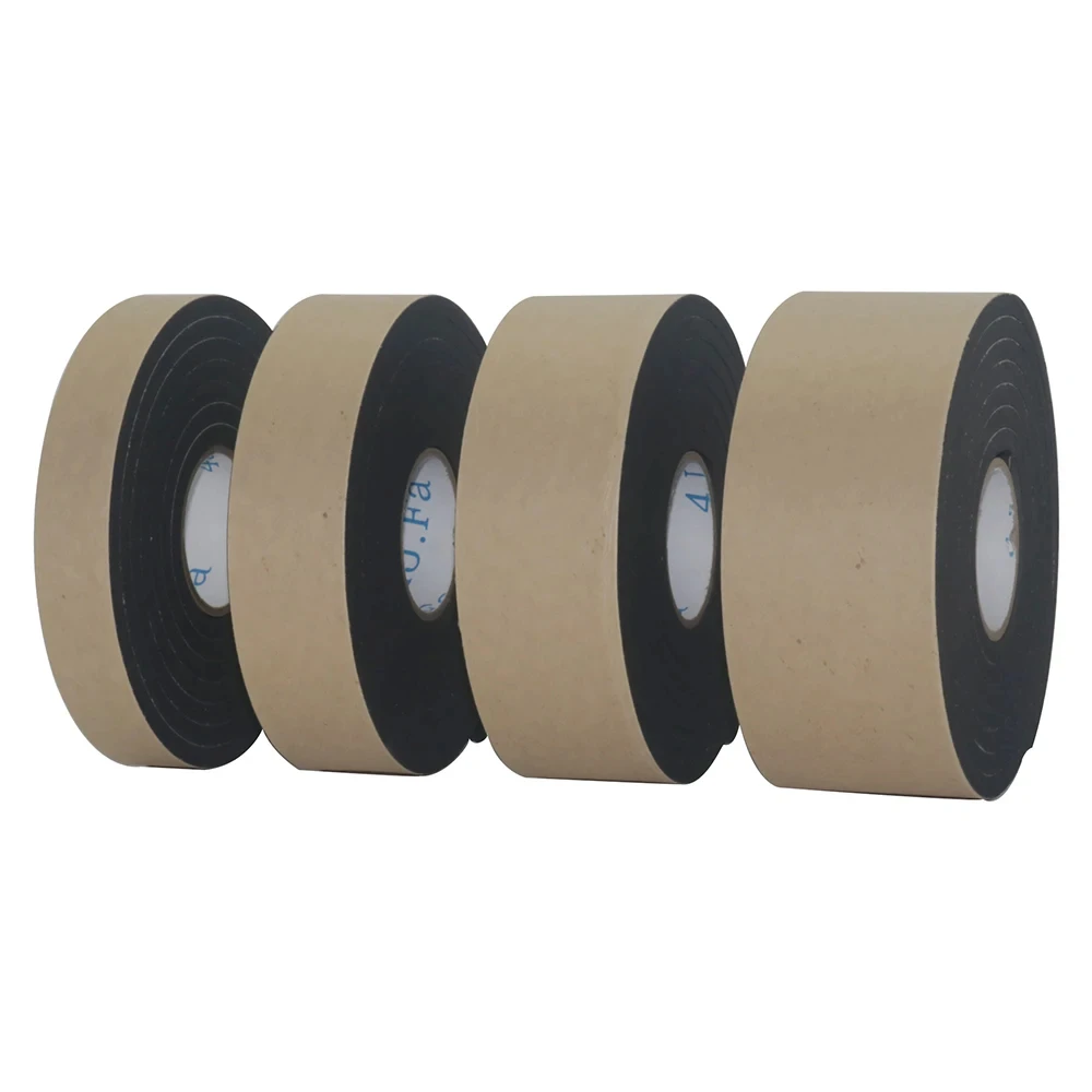 

2-5mm Wide EVA Foam Sponge Rubber Strip Single Sided Adhesive Soundproof Anti-collision Window Door Seal Strip Weather Strip