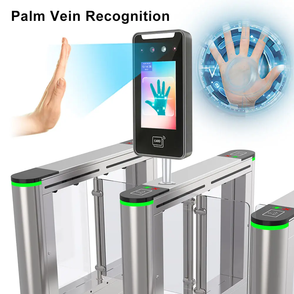 2026 Staff Management Palm Vein Reader Facial Recognition Time Attendance Access Control System Web Cloud SDK