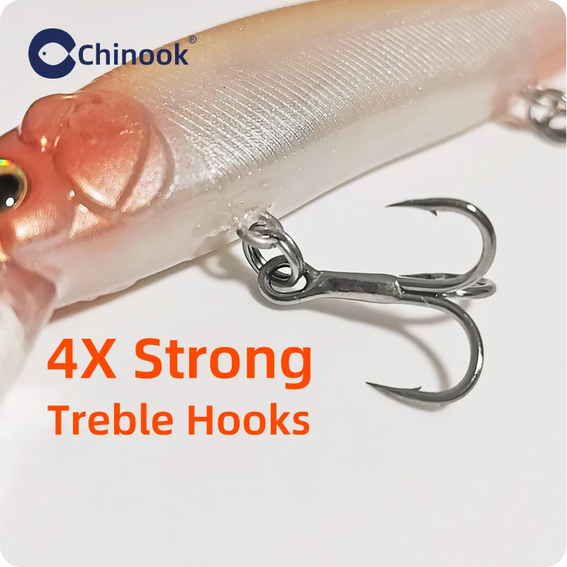 Chinook Jerkbait Minnow 110mm – Señuelo Suspendido 1m - imagen 5