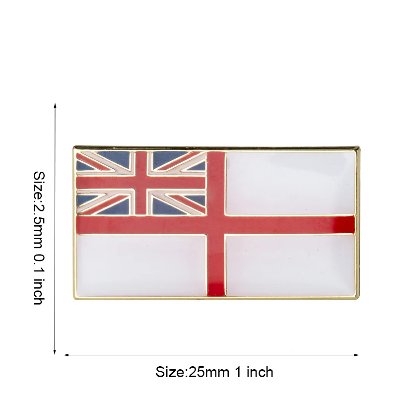 Marineflagge Metall-Anstecknadel Flaggen-Pin Abzeichen