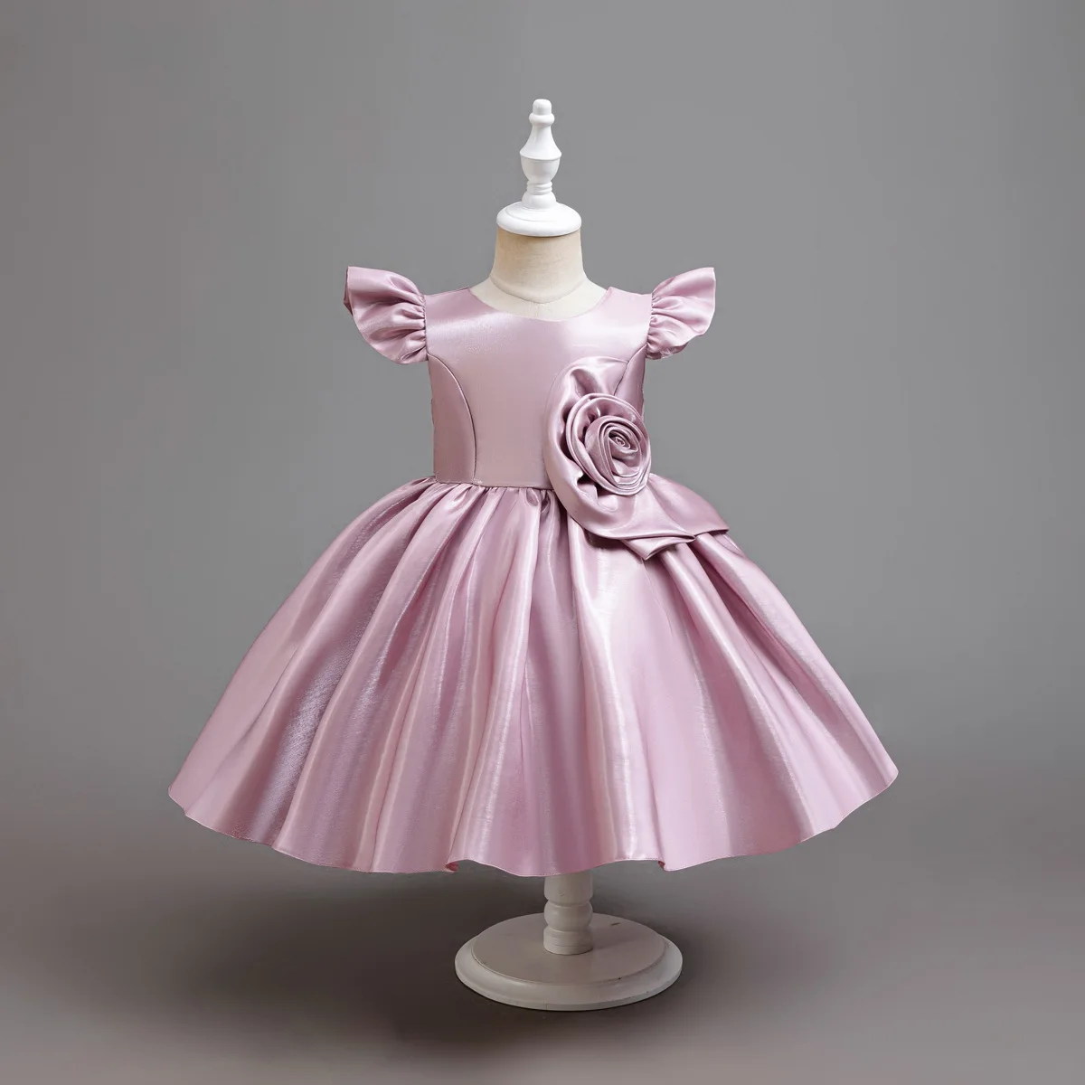 

2025 New Arrival! Gorgeous 3D Flower-Embellished Evening Gowns, Glittering Princess Dresses & Ballet Skirts for Girls Aged 3 - 8