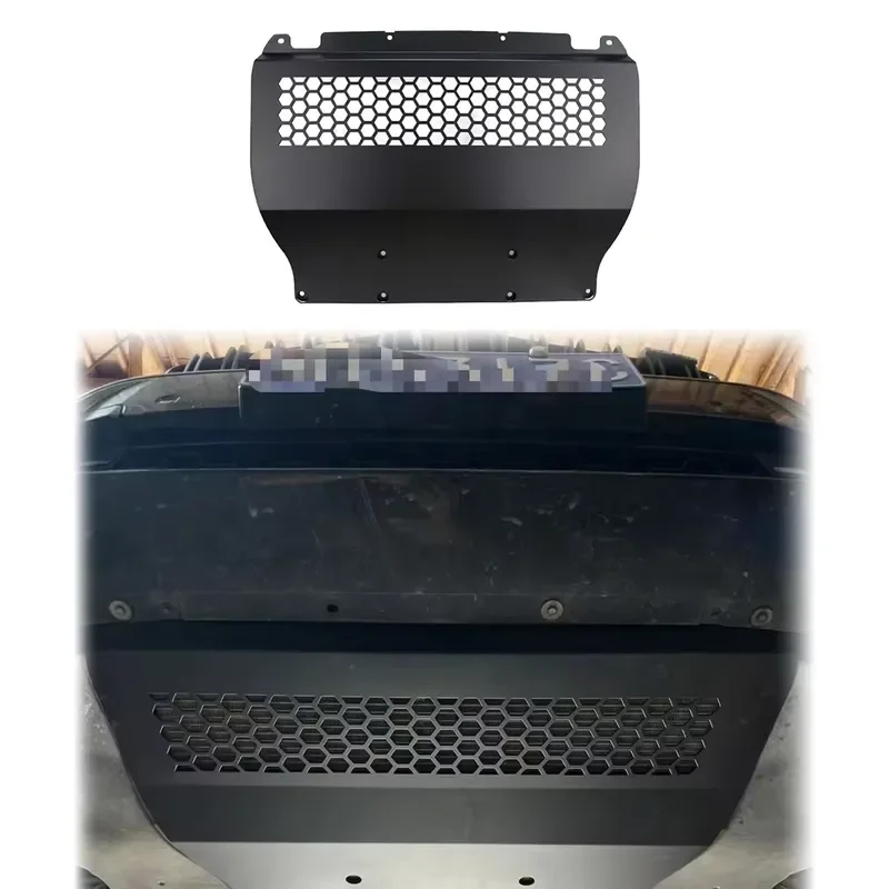 for X3 X4M F97 F98 Magnesium Aluminum Alloy Oil Cooler Skid Plate Engine Lower Guard Plate New Condition Wholesale