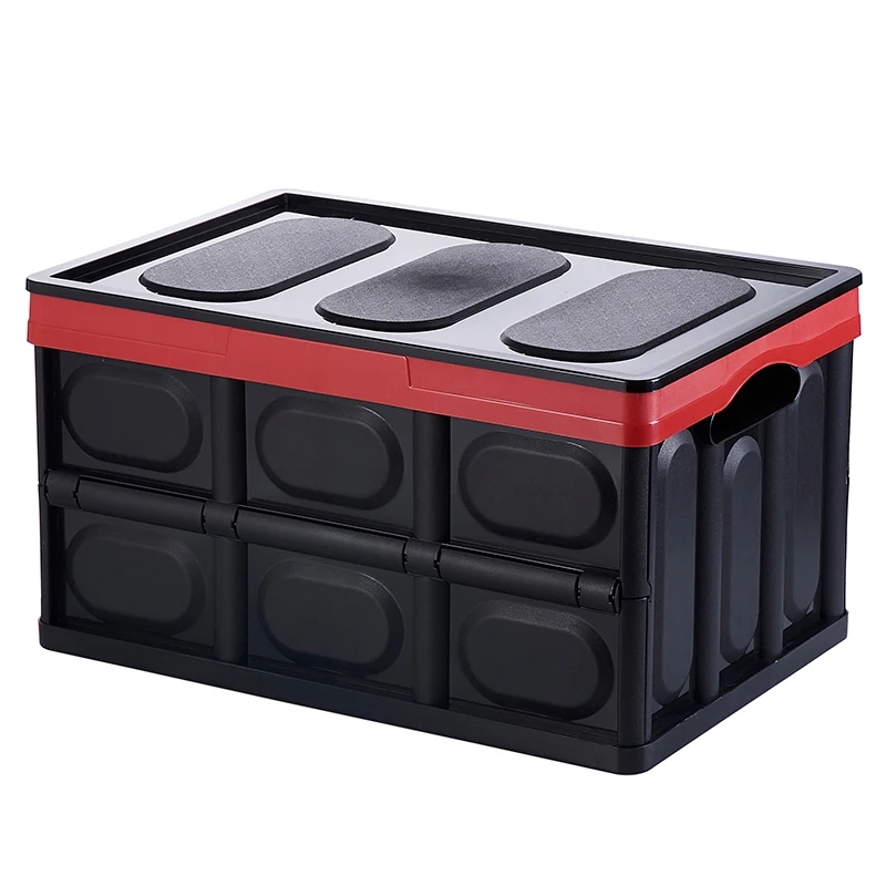 Car trunk storage box, multifunctional folding storage box, car organizing box