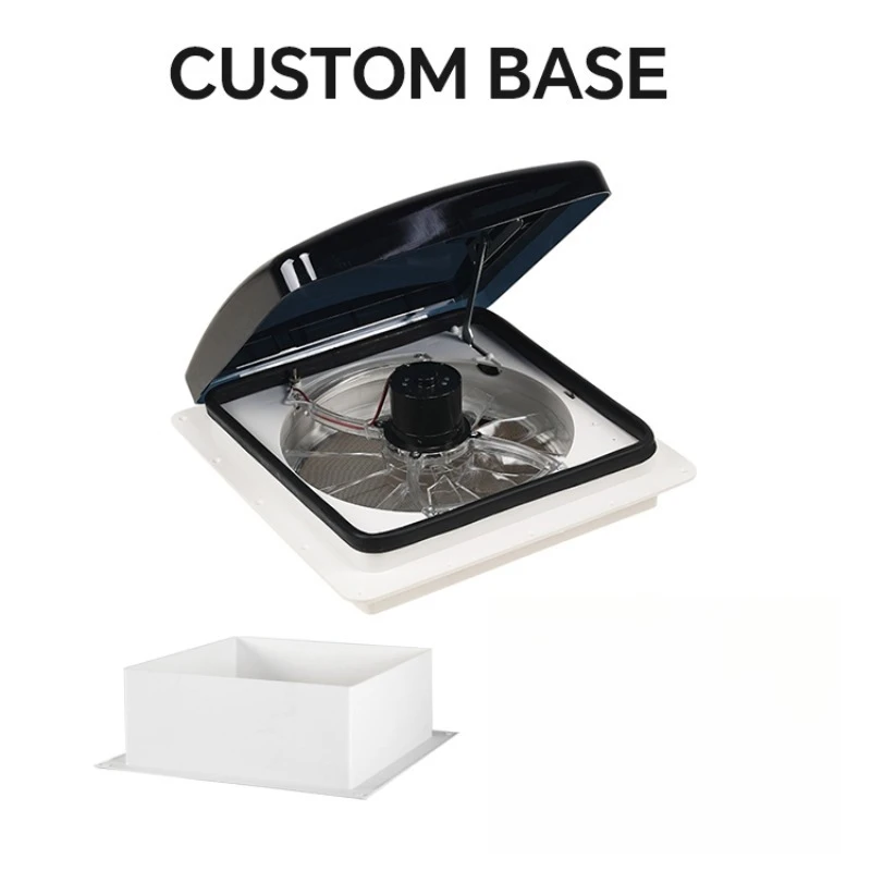 RV sunroof accessories RV exhaust fan Electric roof vent fan with remote control