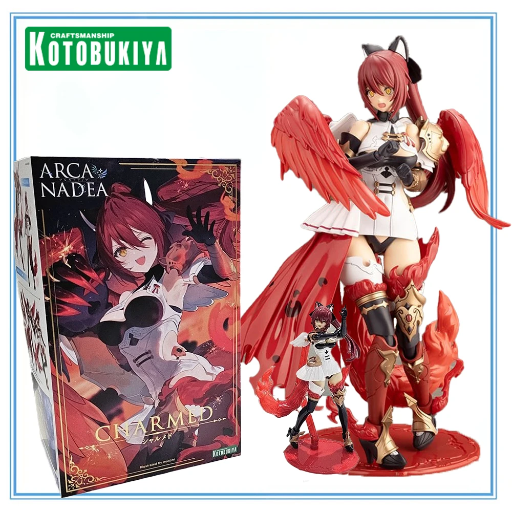 

In Stock Original Kotobukiya Model Kits Arcanadea Charmed Mobile Suit Girl Action Figure Blazing Angel