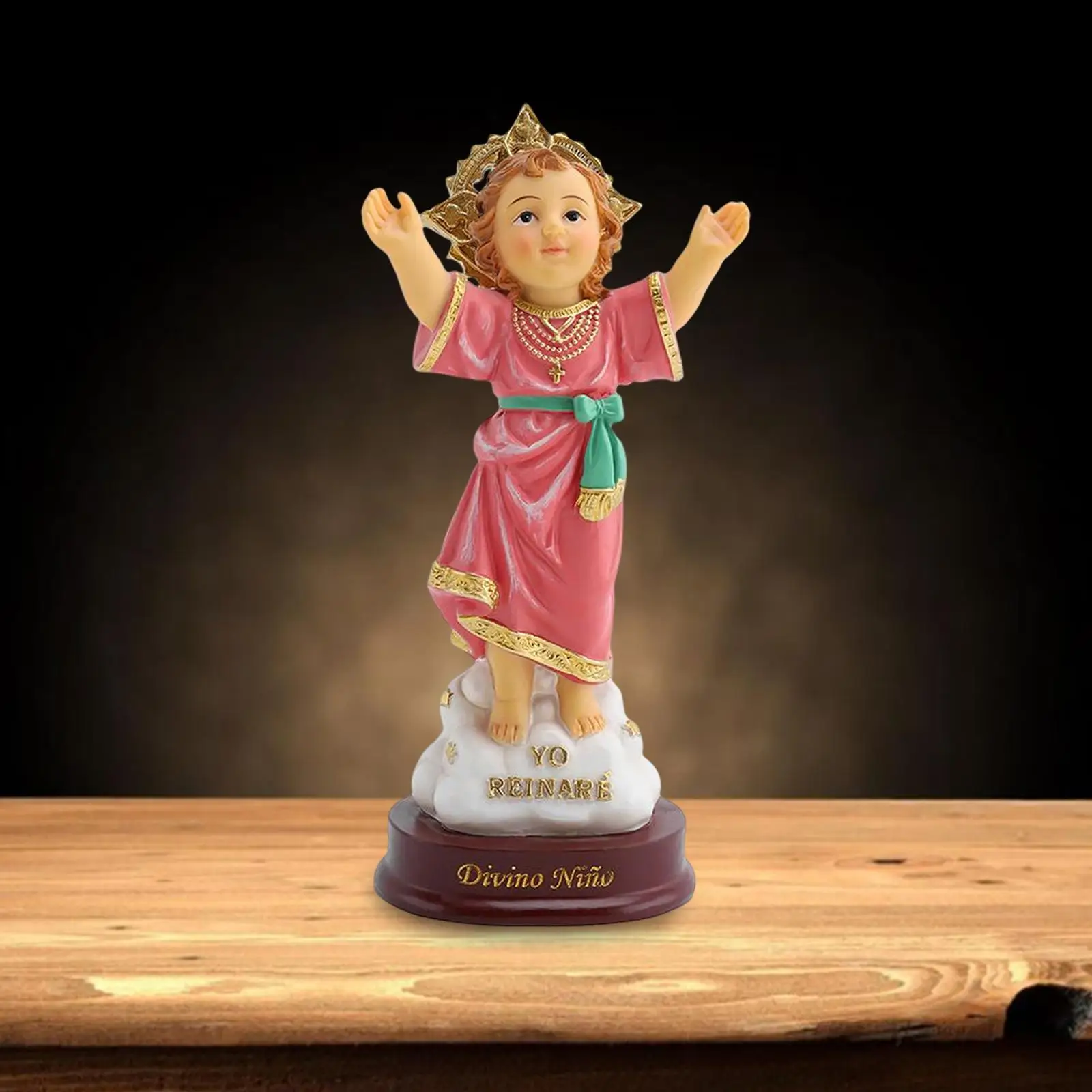 NiñO Estatua Collection Statue Interior Desk Decoration Figure Ornament Divine Child Figurine Catholic