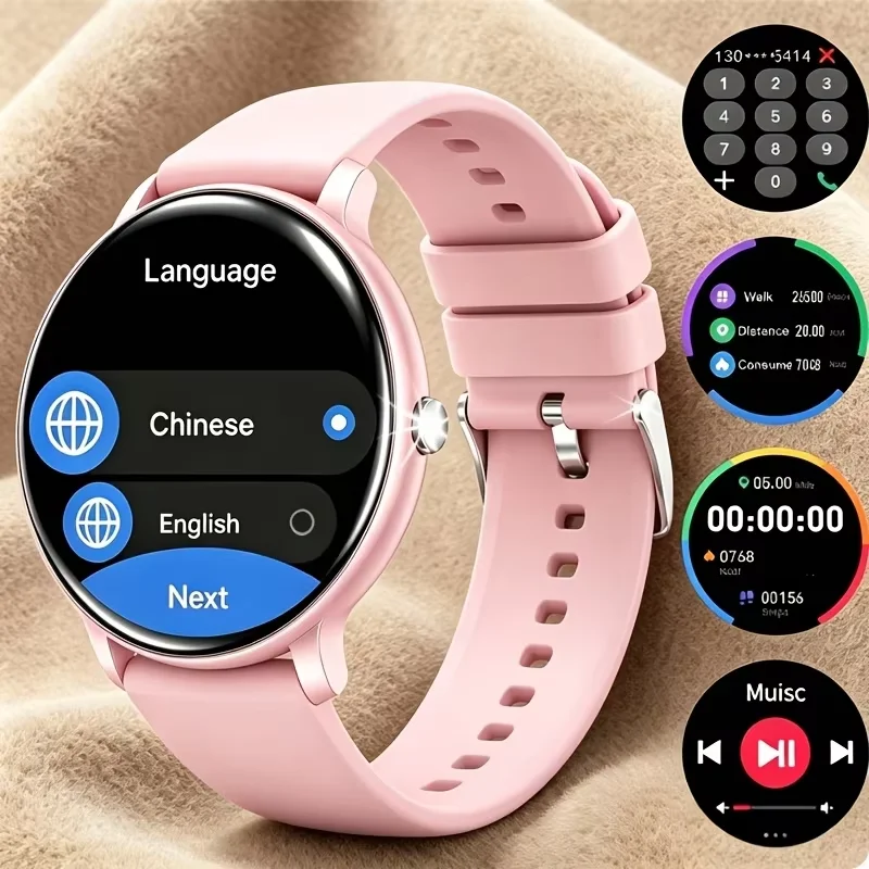 Men's 1.5-inch Large Touch Screen Smart Watch