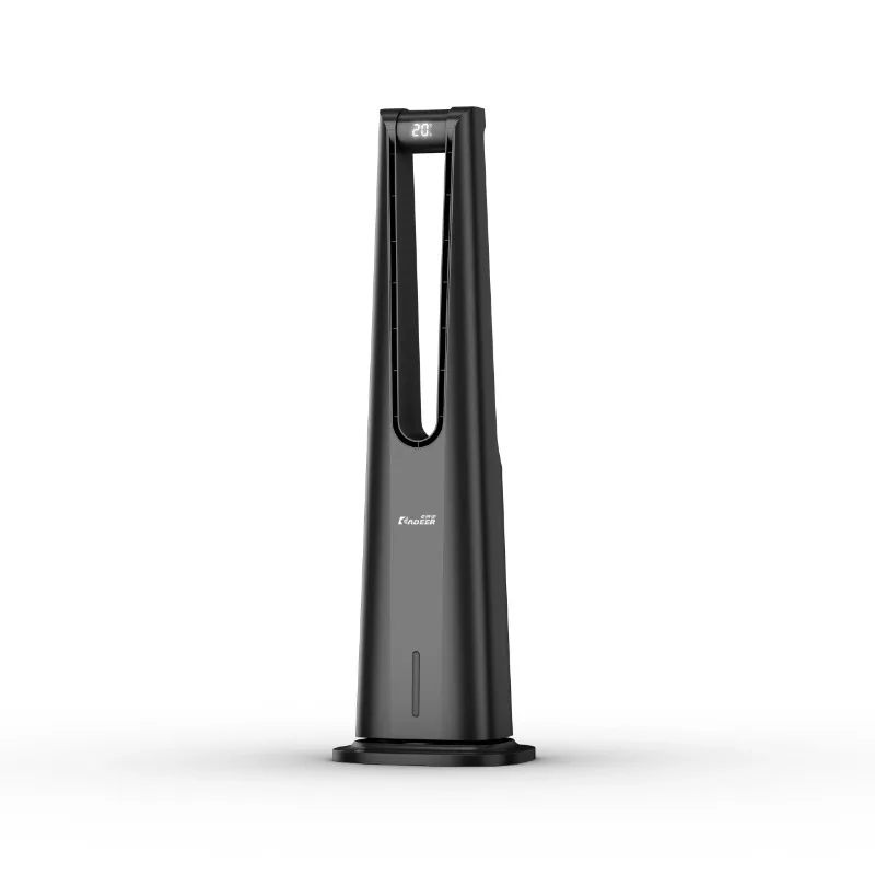 55W Air Conditioning Fan Mist Fan 3.5L Capacity 3 in 1 Cooling Humidifying Purifying Cool Electric Bladeless Stand Air Cooler