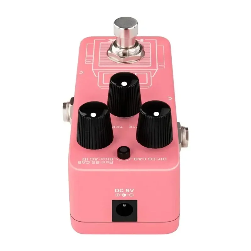 NUX NSS-4 PULSE Pedal Electric Guitar Effects  Mini IR Loader 3 Default IR Types Stereo Support Low Power Consumption