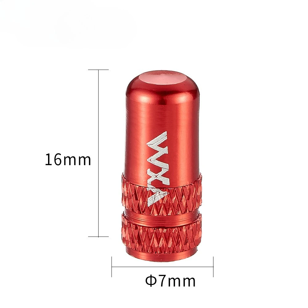 2 Pcs/Set Aluminum Presta Valve Caps, Bicycle Valve Dust Caps, Mountain & Road Bike Tire Valve Cover Cycling Accessories