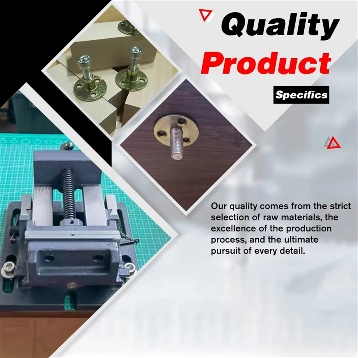 

New M10 Iron Plate Nut Three-Hole Flange Nuts Coupling Thread Furniture Fastener Lock Sofa Accessory Fastener T Nuts