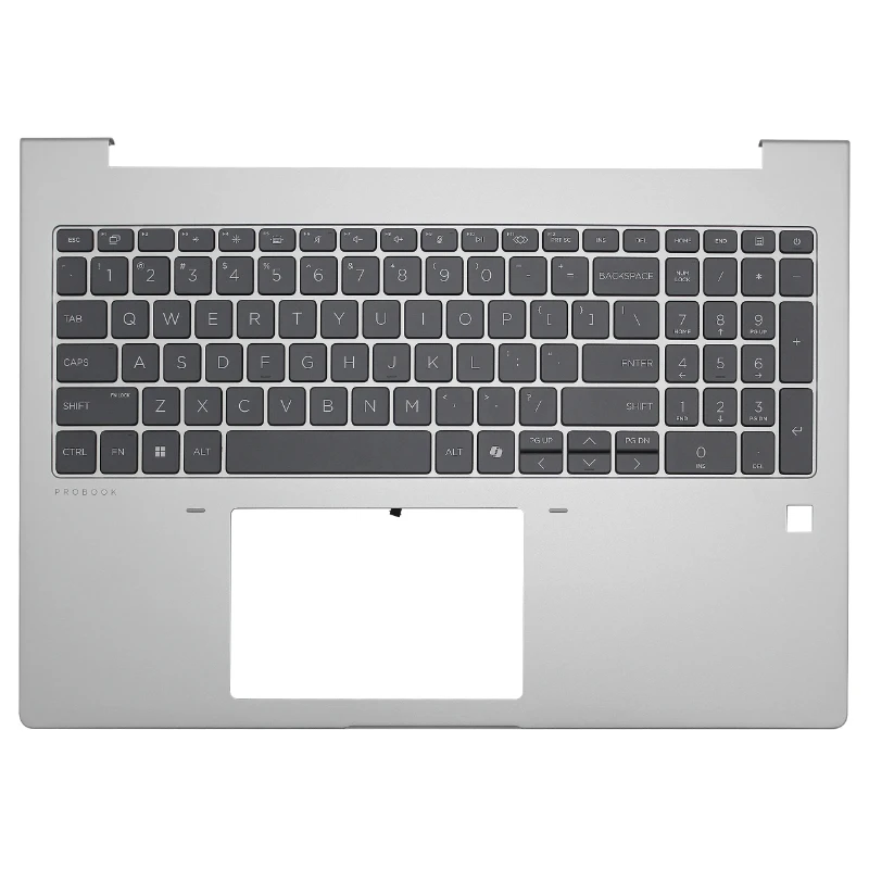الأصلي الجديد الولايات المتحدة لوحة المفاتيح ل Probook 460 G11 465 G11 HSN-Q38C-6 محمول Palmrest العلوي حالة لوحة المفاتيح الخلفية N98507-001 N99343-001