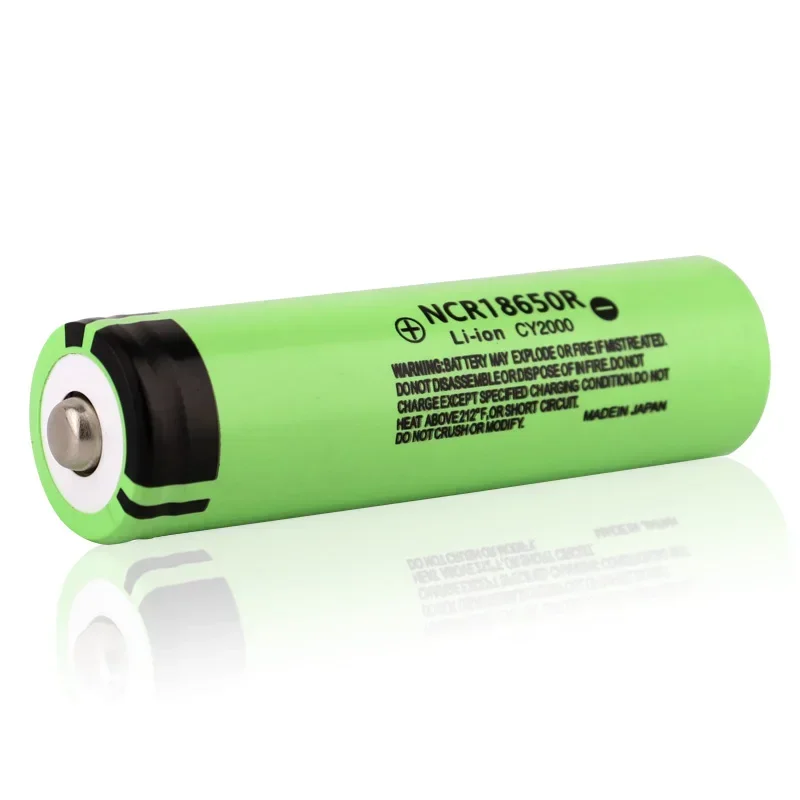 Original NCR18650R 3.7V 2000mAh 18650 Lithium Rechargeable Battery For Flashlight Headlamp