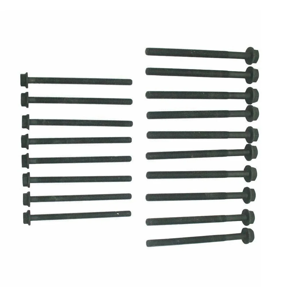 

Engine Repair Cylinder Head Bolts Colour As Shown In The Picture Heat Treated Anti-rust Oil Resistant Wear Resistant