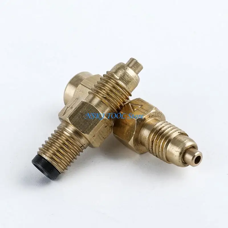 L8RC Threaded Brass Metering Check Fitting for Lubrication Maintenance, Center Flats Support Backflow Control Service