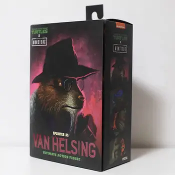 史普林特大師(範海辛版)NECA出品忍者龜可動人偶 TMNT 動漫 7吋模型 原版 10 最佳銷售 碎片 neca - №4