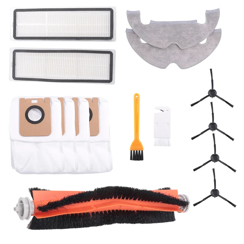 

B59B-For Dream BOT Z10 Pro L10 Plus Vacuum Cleaner Main Brush Filter Side Brush Mop Cloth Dust Bag Accessories Replacement