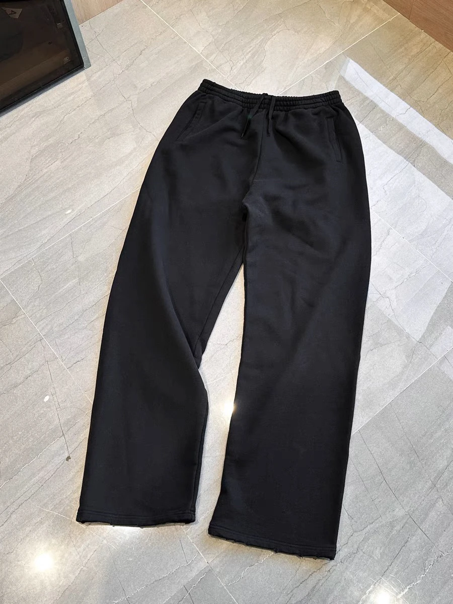 

Парижские повседневные брюки свободного прямого кроя из хлопка для молодежи, модель «Knife»