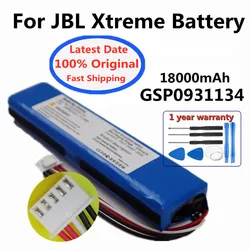 New Original Replacement Battery For JBL Xtreme 1 Xtreme1 GSP0931134 18000mAh 37.00Wh Wireless bluetooth Speaker Bateria