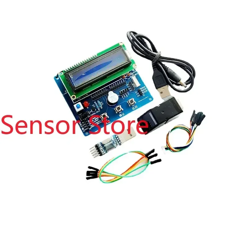 5PCS AS608 Optical Fingerprint Sensor JM-101B Test  Matching   Module