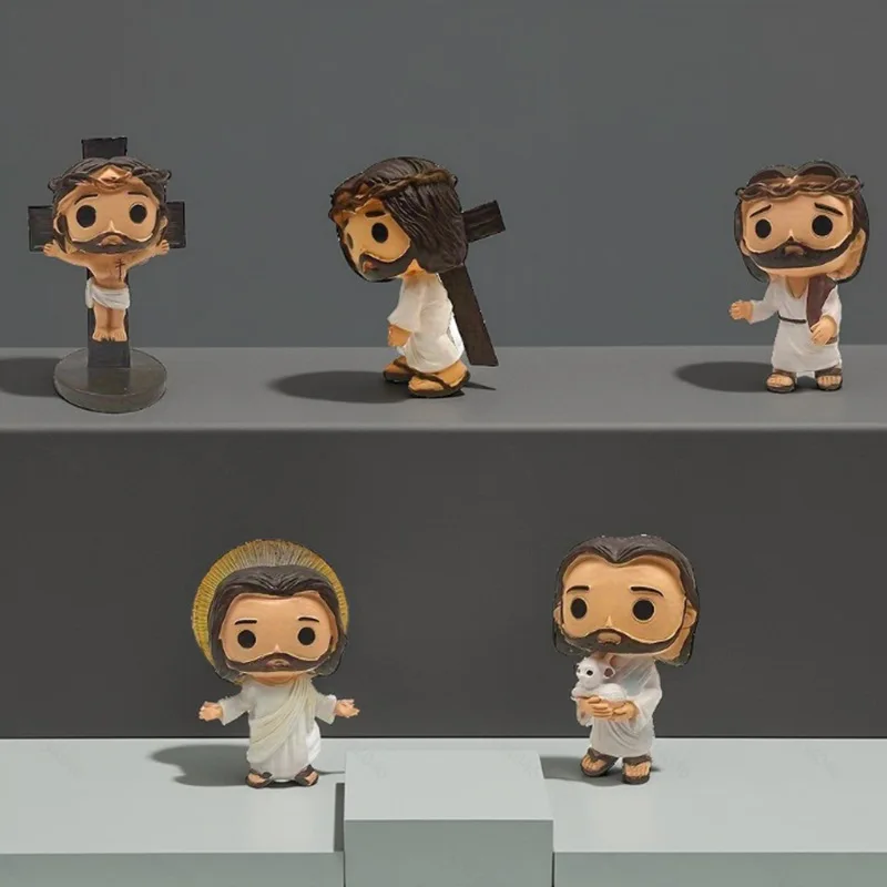 

‌Cute Movie Character Figurines - Popular Anime Doll Desktop Decor, Kawaii Collectible Gift for Fans